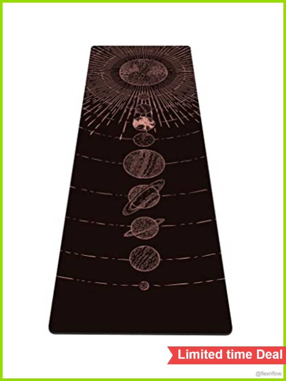 Extra Thick TPE Non Slip Yoga Mat with Carrying Bag 72x24 6mm